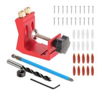 Modello Di Foro Inclinato, Posizionatore Di Perforazione Del Foro Inclinato - Guarnizione Di Guida Drill Strumenti Per La Lavorazione Del Legno Di 15 Gradi - Strumento Di Perforazione Rapida, Pianta