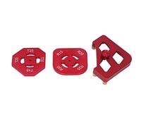 Modello di Fresatrice, Kit Set di Maschere per Raggio Ad Angolo Arrotondato in Lega di Alluminio, Bordi Arrotondati più Lisci, Antiruggine, Ampia Applicazione, con Dimensioni