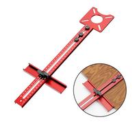 Modello di fresatura 4 in 1, fresa superiore, stencil di fresatura, Milling Templates for router, Router Template, alluminio Alloy Milling Compass, Router Template, accessori per router, Woodworking