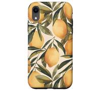 Modello di frutta limone Agrumi Botanico Custodia per iPhone XR