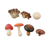 Modello di funghi simulazione realistica per decorazione d'interni e ornamento