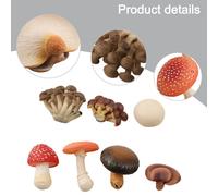 Modello di funghi simulazione realistica per decorazione d'interni e ornamento