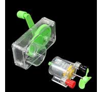 Modello Di Generatore A Manovella Fai-da-te, Kit Esperimenti Fisica Elettromagnetica For Indagini Scientifiche E Dimostrazioni Didattiche