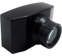 Modello Di Imaging Della Fotocamera Con Lente Convessa