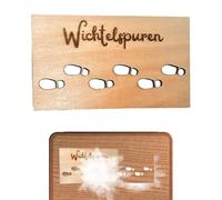 Modello di impronta di di Natale,Modello di pavimento di Natale - Stampini in legno per pavimenti e finestre, modello di pavimento per decorazioni