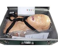 Modello di insegnamento, Mannequin d'Intubation PVC - Manikin intubazione nasale Orale con Gestione delle Vie aeree del Dispositivo di Allarme del Dente per la Formazione Infermieristica