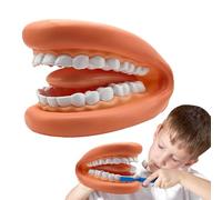Modello di insegnamento: morbido, portatile, materiale didattico | Dispositivo di allenamento dei denti realistico, pratico e pratico, modello di insegnamento durevole e sicuro per bambini, adulto