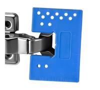 Modello di installazione per cerniere per mobili, regolazione e lavorazione del legno incluso, strumento di allineamento delle porte, per principianti e professionisti, ristrutturazione e