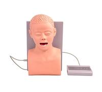 Modello di intubazione endotracheale, simulatore di formazione per studenti | Modello di allenamento endotracheale per l'intubazione, simulatore realistico per studenti di medicina per padroneggiare le