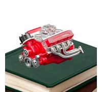 Modello di kit motori per adulti - Miniatura meccanica decorativa in resina enseamblable | Progetto educativo per garage Aula Office, Craft Birthday Birthday Collector Exhibition
