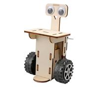 Modello Di Legno Naturale Di Robotica In Legno, Puzzle Di Apprendimento Dei Giocattoli Plug-in | Kit Di Assemblaggio Creativo Con Una Funzione Di Gioco Pratico, Giocattoli Per Artigianato Pedagogico