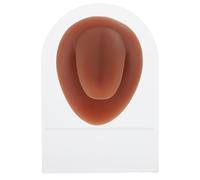 Modello di Lingua in Silicone per Pratica Piercing, Caffè | Struttura Realistica e Texture Delicata, Facilita L’osservazione, per Studenti di Medicina e Vetrina