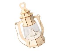 Modello di luce notturna in legno fatto a mano mani sul montaggio lampada di legno giocattolo fisica aiuto didattico per bambino studente progetto di apprendimento LED giocattolo di fisica educativa