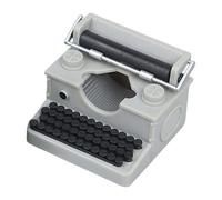 Modello di macchina da scrivere vintage con chiavi mobili Decorazione da scrivania retrò per collezionisti espositori e appassionati di storia da collezione giocattolo retrò modello macchina da