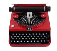 Modello di Macchina da Scrivere Vintage, Oggetti di Scena Manuali Portatili retrò, Modello di Macchina da Scrivere Antica Portatile, Ornamenti per la Decorazione della Casa,