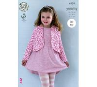 Modello Di Maglia Facile King Cole Yummy Boleros 4539