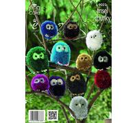 Modello Di Maglieria King Cole Tinsel Chunky Gufo 9022