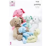 Modello Di Maglieria King Cole Yummy Con Coniglio 9150