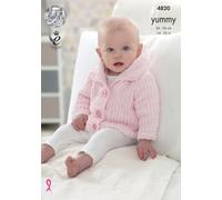 Modello Di Maglieria King Cole Yummy Giacca E Coperta 4820