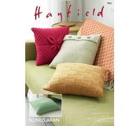 Modello Di Maglieria Sirdar - Hayfield Bonus Aran, Fodere Per Cuscini 7803