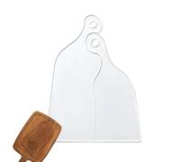 Modello di maniglia da taglio - Maestro router acrilico per lavorazione del legno, design durevole trasparente | Creazione funzionale 'arte funzionale per la scheda di salumi del vassoio fai da te