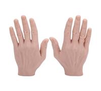 Modello di mano maschile in silicone realistico Modello flessibile morbido Riutilizzabile Life come dettagliare la mano di manichino per la pittura di gioielli Pratica di pittura