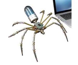 Modello di meccanico Steampunk - Puzzle di assemblaggio di insetti in metallo, set di costruzione robotica, giocattolo di gioco creativo | Eventi di apprendimento educativo Incontri di amici Esp