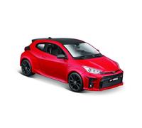 Modello di metallo Toyota Yaris 2021 rosso 1/24