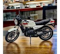Modello di moto 1:12 Per YAMAHA RZ250 Modello Di Moto Da Corsa Classica In Lega Pressofusa Sportiva Strada Cross-country Regali(White)