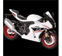 Modello di moto 1/9 Per Suzuki GSX-R1000R Moto Da Corsa Giocattolo Modello Pressofuso In Miniatura Di Grandi Dimensioni Illuminabile Collezione Regalo(White)