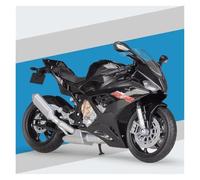 Modello Di Moto Da Pressofuso 1:12 Per S1000RR S 1000RR S1000 RR Modellino Pressofuso Di Motocicletta Regalo Per Il Fidanzato(Nero)