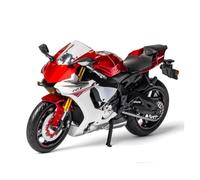 Modello Di Moto Da Pressofuso 1:12 Per YZF R1 YZF-R1 Modellino Di Motocicletta Pressofusa In Metallo(rosso)