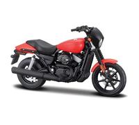 Modello di moto in scala Modellino Di Motocicletta Pressofusa In Scala 1/18, Giocattolo, Decorazione D'interni Per La Casa, Regalo Compleanno Per Harley Per Davidson Street 750 Del 2015