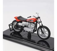 Modello di moto in scala Modello Di Moto Da Motocross In Scala 1:18, Giocattolo Collezione, Regalo, Pressofusione Statica, Produzione Per Harley Per Davidson XR750 1972 Racing