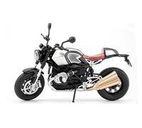 Modello di moto Modellino Di Moto Da Cross 1/9, Modello Giocattolo Collezione, Regalo, Pressofusione Statica, Produzione Per BMW Retro Latte(White)