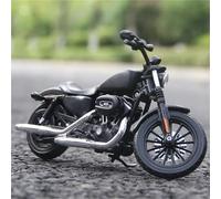 Modello di moto Modellino Di Moto Da Cross In Scala 1:12, Modello Giocattolo Da Collezione, Regalo, Pressofusione Statica Per Harley Per Davidson Iron 883 Del 2014