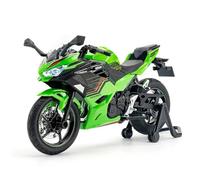 Modello di moto Modellino Di Moto In Lega 1:12 Per KAWASAKI Per Ninja 400, Modello Scooter Giocattolo, Regalo, Decorazione Per Torta(Vert)