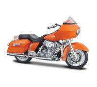 Modello di moto Modellino Di Motocicletta In Lega Pressofusa 1/18 Con Sterzo A Volante, Per Harley Per Davidson FLTR Road Glide