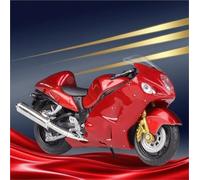 Modello di moto Modellino Di Motocicletta Pressofusa In Scala 1/18, Giocattolo, Decorazione D'interni Per La Casa, Regalo Compleanno Per SUZUKI Per Hayabusa GSX-1300R(Red)