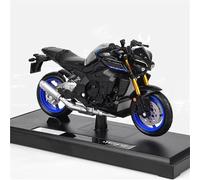 Modello di moto Per La Simulazione Della Motocicletta Per Yamaha MT-10 SP 2023 In Lega Scala 1/18, Modello Di Auto Giocattolo