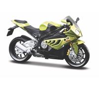 Modello di motocicletta BMW S 1000RR con base 1/18