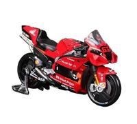 Modello di motocicletta Per Ducati Desmosedici GP 2021 Team #5#89 1:18 Modello Di Auto Da Corsa In Lega Mini Motocicletta Souvenir Modello Di Bici Regalo Decorazione For La Casa(63 Francesco Bagnaia)
