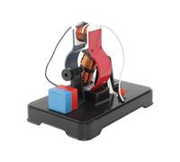 Modello di Motore Elettrico da Laboratorio, Modello Didattico di Mini Generatore Elettrico, Modello Dimostrativo di Conversione Dell'Energia Elettromagnetica, per L'Apprendimento In Classe