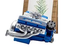 Modello di motore V8: modello di gruppo display del motore, kit di giocattoli meccanici funzionali, strumento educativo con stelo coinvolgente e raccoglitore | Articolo per amici di famiglia, hobbisti