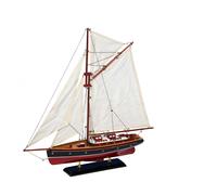 Modello di nave barca a vela modello di imbarcazione legno nave nessun kit