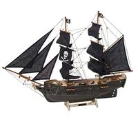 Modello di nave pirate ship nave modello di nave in legno pirate nessun kit