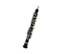 Modello Di Oboe In Lega In Miniatura Da 1 Pezzo Con Supporto Mini Accessori Per Strumenti Musicali Mini replica strumento musicale (Size : 14cm)