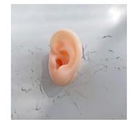 Modello di orecchio artificiale in silicone morbido, modello di simulazione dell'orecchio sinistro for la pratica della raccolta dell'orecchio, stampo realistico for le orecchie