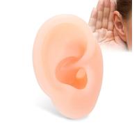 Modello di orecchio in silicone, modello di visualizzazione dell'orecchio destro artificiale di simulazione per modello di orecchio di agopuntura Indossare apparecchi acustici