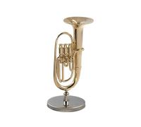 modello di ornamento di strumento musicale Modello In Miniatura Di Strumenti Musicali Per Strumento Musicale Mini Tuba In Rame Baritono